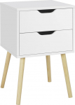 Yaheetech Side Table with 2 Drawers, Bedside Table, Bedside Table, Bedside Table, Bedside Table, Bedside Table, Bedside Table, Bedside Table, Bedside Table, Bedside Table, Bedside