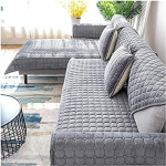 Nurgas diivanikate L kuju diivanikate diivanikate diivanikate 3/2 istekohaga diivanikaitsekate diivanikaitsekate libisemisvastane koer kass diivanikatted hall (v&auml;rv : A, suurus : 70x180cm1tk)