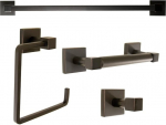 Design House 188557 Karsen 4-osaline vannitoa tarvikute komplekt, pronksist &otilde;litatud