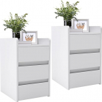 YITAHOME 2-kohaline &ouml;&ouml;kappide komplekt 3 sahtliga, kaasaegne &ouml;&ouml;kapp, veekindel &ouml;&ouml;kapp koos hoiuruumiga elutuppa ja magamistuppa, 35 x 40 x 59 cm (valge)