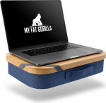 Bambusest s&uuml;learvuti padi hoiukambriga ja kaabli auguga, s&uuml;learvuti matt kuni 17 tollile, s&uuml;learvuti laud voodile, s&uuml;learvuti t&ouml;&ouml;alus, s&uuml;learvuti laud diivanile, s&uuml;learvuti padi puidust