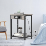 YBING k&uuml;ljelaud koos laadimisjaamaga, v&auml;ike &ouml;&ouml;kapp 2 pistikupesa ja 2 USB-pesaga, kaasaegne puidust &ouml;&ouml;kapp koos laadimisfunktsiooniga, kohvilaud, kohvilaud magamistuppa, elutuppa