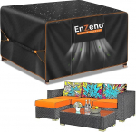 Enzeno Cube aiam&ouml;&ouml;bli katted veekindel Outdoor Patio Rattan Cube Set Cover Outdoor Heavy Duty 420D Oxford kangast aia laudade kate koos &otilde;huventilatsiooniga (230)