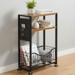 Kitsas k&uuml;ljelaud, kitsas v&auml;ike k&uuml;ljelaud ajakirja hoidjaga, 3-tasandiline v&auml;ike diivanipoolne k&uuml;ljelaud v&auml;ikestesse ruumidesse, diivanikohvilaud, &ouml;&ouml;kapp elutuppa, magamistuppa, magamistuppa