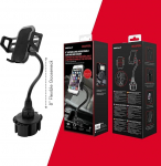 MacAlly auto tassihoidja telefonihoidik paindliku ekstra pika 8" kaelaga iPhone XS XS MAX XR X 8 8 8+ 7 7 Plus 6 6+ 5s SE, Samsung S9 S9 Plus S8, Motorola Moto, Google Pixel XL 3 (MCUP2XL)