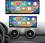 Ninetom autoraadio 12,3-tolline puuteekraan koos juhtmevaba Carplay & Android autoga 2012-2018 Audi A1 3G MMI/RMC s&uuml;steemiga, tugi Mirrorlink, kaamera, navigatsioon, Siri, muusika