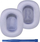 Adhiper parandatud asendusk&otilde;rvapadjad AirPods Max k&otilde;rvaklappidele (2024 uus), v&otilde;rk k&otilde;rvapadjad m&auml;luvahuga ja magnetiga, mugavad, hingavad, v&auml;rske v&auml;rv (lilla)