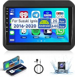 2G & 64G 9-tolline Android autoraadio Suzuki Ignis 2016-2020 juhtmevaba Carplay Android autole, puuteekraaniga Bluetooth HiFi/RDS/FM raadio + WiFi Navi/AHD tagurduskaamera/CANBUS