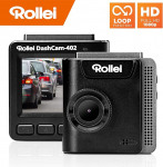 Rollei 402 Dashcam koos GPS-i ja G-sensoriga, &otilde;igusele vastav autokaamera, 1080p Full HD ees, autokaamera j&auml;lgimiseks ja parkimise j&auml;lgimiseks, Dash Cam videoregister loop-funktsiooniga