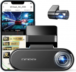 DDPAI 4K Dash Cam auto eesmine tagumine 2160P + 1080P autokaamera sisseehitatud 32G eMMC h&auml;&auml;ljuhtimine ADAS 5G WiFi GPS G-sensor koos rakenduse juhtimisega &Ouml;&ouml;vaatlus 24-tunnine parkimise j&auml;lgimine, N5 Dual