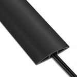 P&otilde;randakaabli kaitsja, 2M mustad juhtmekatted kaablile, paindlik kummist kaabli p&otilde;randakate koos eelnevalt l&otilde;igatud kaablikanaliga siseruumides, kodus, kontoris, spordisaalis, vaibal, korralikult