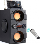 Feegar Dance kaasaskantav Bluetooth-k&otilde;lar, traadita 30M v&auml;lisk&otilde;lar kahekordse subwooferiga, rikkalik stereosagedus, FM-raadio MP3-m&auml;ngija AUX EQ 30W Bluetooth Boombox