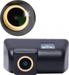 Fisheye klaasist objektiiv: IP68 t&ouml;&ouml;stuslik veekindel ja l&ouml;&ouml;gikindel k&otilde;rge kvaliteediga auto numbrim&auml;rgi valguse tagurduskaamera asendus Ford Transit MK6 2000-2006/MK7 2007-2013/Tourneo Connect 2012 jaoks