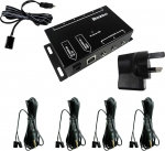 SZBJ IR korduva infrapuna kaugjuhtimispult, 1 vastuv&otilde;tja, 8 saatja juhtimiskomplekt, BJ108 EU