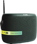 Pure Woodland Outdoor Speaker Bluetooth & DAB+/FM raadioga (veekindel IP67, vastupidav, kaasaskantav, 14h aku - ideaalne aeda ja telkimiseks) Roheline