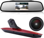 「18 mm objektiivi tippkvaliteediga tagurduskaamera + 4,3-tolline auto tahavaatepeegel」Brake Light auto katuse tagurduskaamera Vito W447 109 111 114 BLUETEC LWB Box GDI Van Third MPV 2015 jaoks