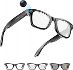 AI Smart Glasses 4K HD kaamera, 290mAh, 800W kaameraga prillid videosalvestusega, samaaegne t&otilde;lge/GPT objektiivi tuvastamine, fotokroomsed l&auml;&auml;tsed