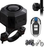 Mootorratta h&auml;ires&uuml;steem, vargusevastane jalgrattah&auml;ire 110 dB valju vibratsioonitundega juhtmevaba vargusevastane s&otilde;iduki turvah&auml;ires&uuml;steem koos kaugjuhtimispuldiga jalgrattale, mootorratta, motorollerile, autole (01)