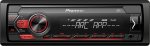 Pioneer MVH-S220DAB 1DIN autoraadio RDS ja DAB+, punane, USB MP3, WMA, WAV, FLAC, AUX sisend, Androidi tugi, iPhone'i juhtimine, ARC rakendus.