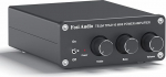 Fosi Audio TB10A 2-kanaliline Stereo Audio v&otilde;imendi vastuv&otilde;tja Mini Hi-Fi klassi D t&auml;isv&otilde;imendi 2.0CH koduk&otilde;laritele 100W x2 koos basside ja k&otilde;rguste reguleerimisega TPA3116