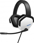 Energy Sistem Gaming Headset ESG 4 Surround 7.1 White (k&otilde;rvaklapid LED-valgustus, 7.1 Surround Sound, nahast k&otilde;rvapadjad) - Valge