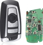 BMW 3 5 7 seeria 2009 2010 2011 2011 2012 2013 2014 2015 2016 F CAS4 s&uuml;steem Fob 433 MHz 7945 Chip Intelligent Remote Control Key Key Keyless Full Intelligent Keyless Auto v&otilde;tme puhul