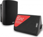 Pyle Music Box Bluetooth Outdoor Box veekindel k&otilde;larikarp - Merek&otilde;lar v&auml;ljas ja siseruumides - Box 2-Way for Outdoor & Indoor, Wall & Theatre, must