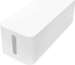 Virone kaablikarp ventilatsioonipesadega ja libisemisvastase alusega Suurus: 407/134/154 mm (valge)