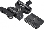 Andoer 50mm kiirvabastusklamber ja kiirvabastusplaat Arca Swiss statiivikuulipeale