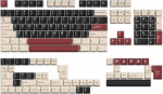 Rome Keycaps 163 klahvi Cherry Proile Doubleshot Keycaps komplekt 61/64/87/1041/08 ANSI/ISO paigutusega Cherry MX l&uuml;litite mehaanilisele klaviatuurile