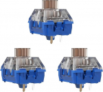 Zjmehty vaiksed klaviatuuril&uuml;litid, Kailh Box Deep Sea Whale l&uuml;litid mehaanilisele klaviatuurile, 3 Pin, 45gf Tactile/Dustproof/Durable Switches (Silent Whale, 108 t&uuml;kki)