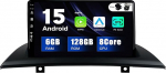 SXAUTO - 6G + 128G - Android 15 IPS autoraadio BMW X3 E83 (2004-2012) jaoks - Sisseehitatud Carplay/Android Car/DSP - LED-kaamera + MIC - DAB roolijuhtimispult kiire boot 360-CAM WiFi - 2 DIN 9-tolline
