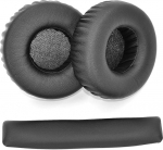 INF 1 paar asendusk&otilde;rvapadjad + &uuml;ks pea padjakate asendus JBL Synchros S400BT PU k&otilde;rvapadjad + k&auml;sn mustad