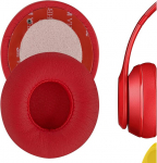 Beats by Dr. Dre Solo2, Solo 2.0 On-Ear k&otilde;rvaklappide asendusk&otilde;rvaklapid / k&otilde;rvapadjad / k&otilde;rvaklapid / k&otilde;rvakatted / k&otilde;rvaklappide remonditarvikud (punane)