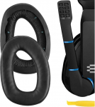 Geekria QuickFit proteiinnahast asendusk&otilde;rvapadjad Sennheiser GSP 300, GSP 301, GSP 302, GSP 303, GSP 350, GSP 370 k&otilde;rvaklappide k&otilde;rvapadjad k&otilde;rvaklappide k&otilde;rvakuppide remonditarvikud (must)
