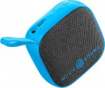 Muusika heli - MINI - Bluetooth k&otilde;lar - 3 W v&otilde;imsus - 4 tundi m&auml;nguaega - kompaktne ja kaasaskantav - pehmed ja v&auml;rvilised kangast pinnad - sinine