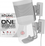 Sound bass ONE seinakinnitus, kallutatav ja p&ouml;&ouml;ratav, &uuml;hildub ONE, ONE Gen 2, ONE SL ja Play:1, lihtne paigaldus, sisaldab paigalduskomplekti, valge, topeltkinnitus.