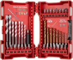 Milwaukee Shockwave Drill Bit Metal and Multi-Material Drill Bit Set Promo in Box 39 Pieces