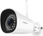 Foscam FI9902P Outdoor IP Security Camera Wireless 1080P AI Human Detection Night Vision External SD Card Slot with Free Cloud Storage Works with Alexa