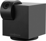Link2Home WiFi USB-kaamera siseruumides koos panoraam- ja kallutusfunktsiooniga - koduse turvalisuse, valve, CCTV jaoks, ei vaja pistikupesa (must)