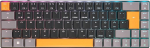 CHERRY MX-LP 2.1 kompaktne traadita m&auml;nguklaviatuur 69 klahviga, saksa paigutus (QWERTZ), mehaanilised MX madala profiiliga kiirl&uuml;litid, must