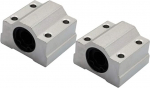 4 St&uuml;ck Linearf&uuml;hrungen, Typ SCS6UU-SCS20UU, SCS8LUU-SCS20LUU, pikkus 6-20 mm, haupts&auml;chlich kasutatakse CNC-teile, 3D-Druckerteile, Pr&auml;zisionswerkzeugmaschinen(SCS16LUU) jaoks.