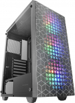 Mars Gaming MC-MAG ATX Gaming Case, t&auml;ielikult kaetud klaasist k&uuml;lgpaneel, topelt magnetiline, tolmukindel esi- ja &uuml;lemine v&otilde;re, 3 x 120 mm FRGB ventilaatorid, 360 mm vedelikjahutuse tugi, must
