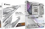 GIGABYTE X870E AORUS Master X3D Ice p&otilde;hiplaat - toetab AMD Ryzen 9000 protsessoreid, 18+2+2-Phasen Digital-VRM, bis zu 9000 Hz DDR5 (OC), 2 x PCIe 5.0 + 3 x PCIe 4.0, Wi-Fi 7, 10 GbE LAN, USB 4