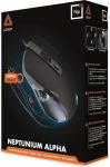 Lexip - M&auml;nguhiir - Np93 Neptunium Alpha - Prantsuse innovatsioon - 12 programmeeritavat nuppu - USB hiir koos integreeritud 2-teljelise joystickiga - &Uuml;lim mobiilsus + kaalutimmimine, must