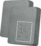 MAXIJIN veekindlad diivanipadjakatted (helehall, 2 x 1 istekoht)