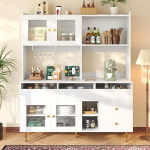 K&ouml;&ouml;gikapp, buffeekapp, 170 cm k&ouml;&ouml;gikapp, vitriinakapp, 4 uksega k&otilde;rge kapp, buffeekapp, mitmeotstarbeline kapp k&ouml;&ouml;ki, elutuppa, s&ouml;&ouml;gituppa, 145 x 39 x 171 cm