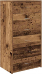 vidaXL 6 sahtliga riidekapp, vana puidu v&auml;limus, 50 x 34 x 96 cm, hoiukapp, elutoa kapp, sahtliga riidekapp, koridorikapp