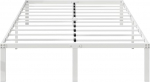 DUMEE Double Bed Frame 36cm Tall Metal Platform Bed Frame Kahekohaline voodi koos voodi all hoiustamise / Steel Slatted Matratsi alus ei ole vaja Box Spring Parem tugi