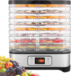 Dehydrator with Temperature Control, Food Dehydrator, Meat Fruit Vegetable Dryer, Dehydrator, BPA-Free, 8 Levels/400 W